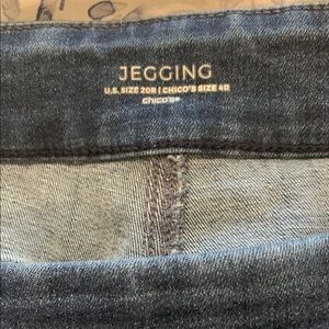 Chico's Denim Blue Jegging